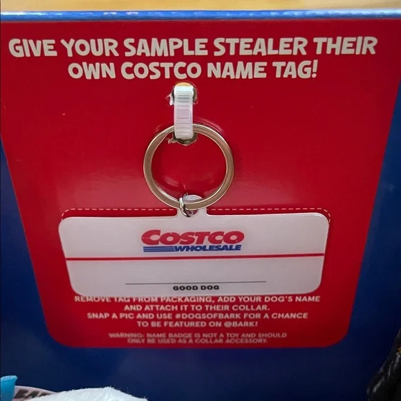 COSTCO Bark Food Court Stuffed Animal Toys - Red, Yellow, Blue - Picture 3 of 3